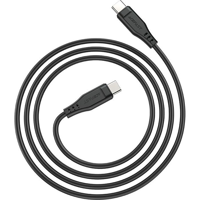 Дата кабель USB-C to USB-C 1.2m 3A TPE C3-03 White Acefast (6974316280859) изображение 2