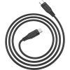 Дата кабель USB-C to USB-C 1.2m 3A TPE C3-03 Black Acefast (6974316280842) изображение 2