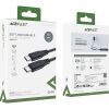 Дата кабель USB-C to USB-C 1.2m 3A TPE C3-03 Black Acefast (6974316280842) изображение 3