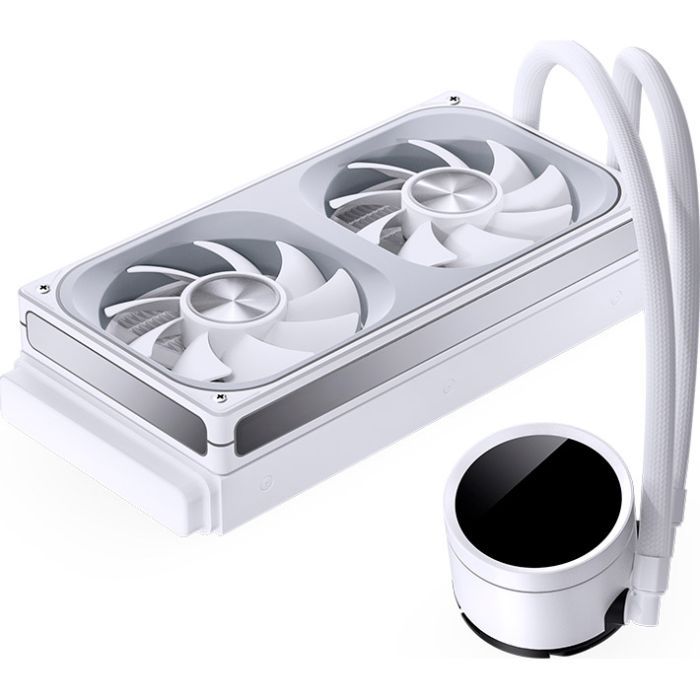 Система жидкостного охлаждения JONSBO TH-240 White изображение 7