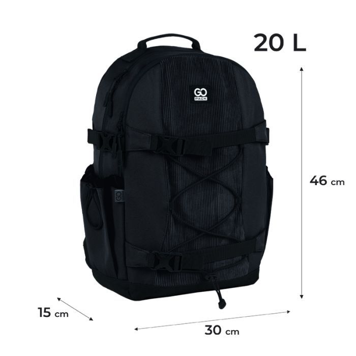 Рюкзак шкільний GoPack Education Teens 186 бежевий (GO25-186L-4) зображення 2