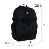Рюкзак шкільний GoPack Education Teens 186 чорний (GO25-186L-1) зображення 2