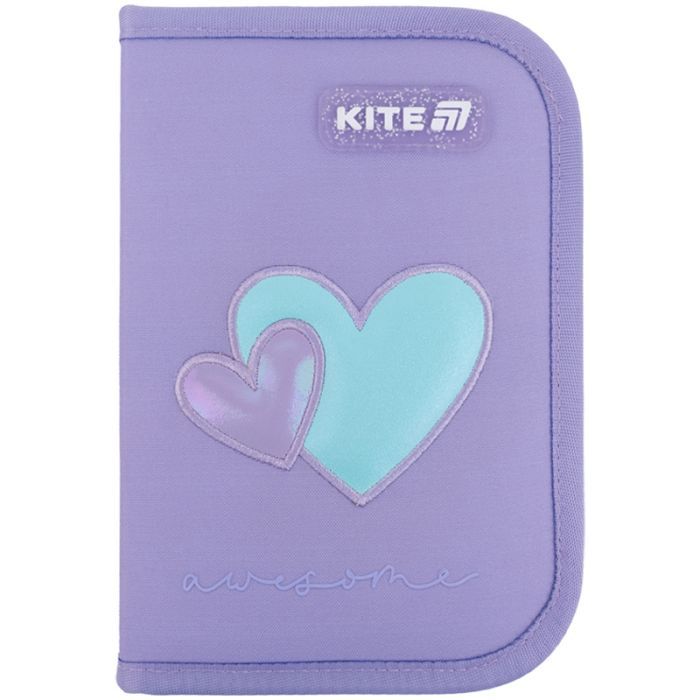 Пенал Kite 622 Awesome, 1 відділення, 2 відворот (K25-622-5) зображення 3