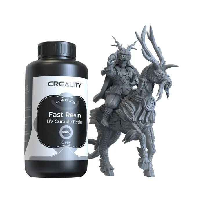 Фотополимерная смола Creality Resin, LCD Fast, 1кг, gray (3302180005)