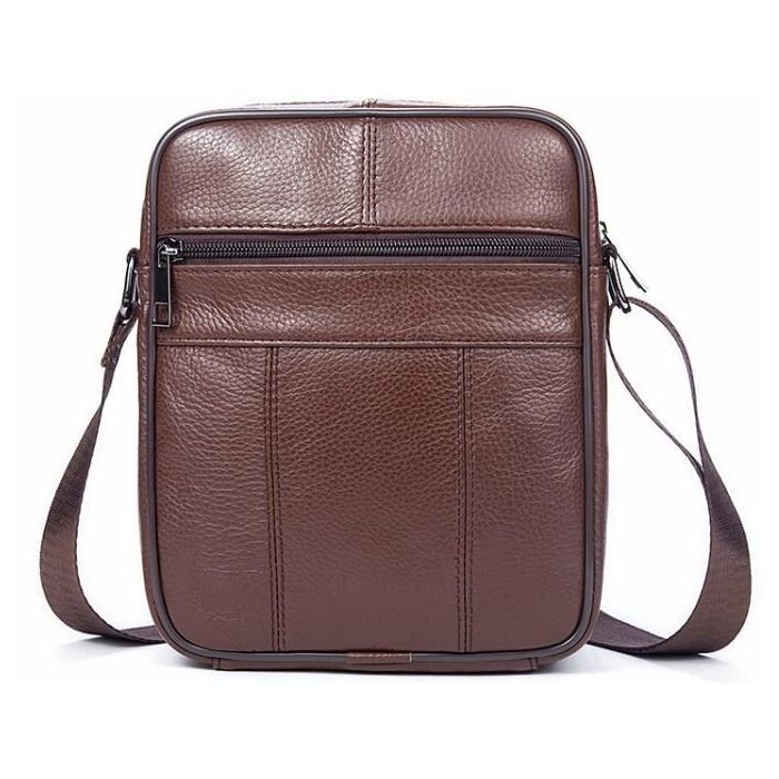 Сумка Vintage Коричнева (14705) зображення 2