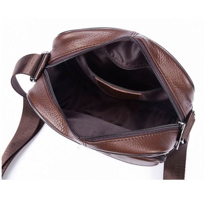 Сумка Vintage Коричнева (14705) зображення 6