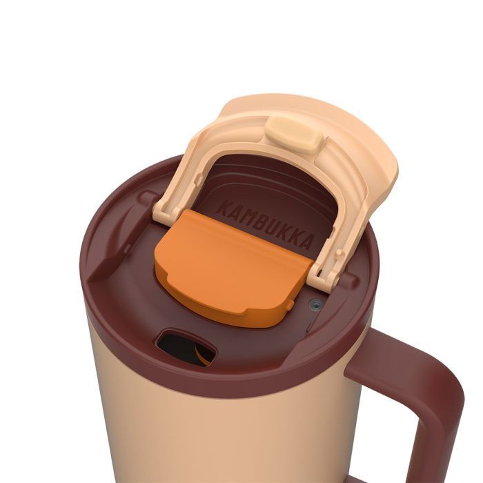 Термокружка Kambukka Rio Almond Dream 950 мл Бежева з коричневим (11-08001) изображение 4