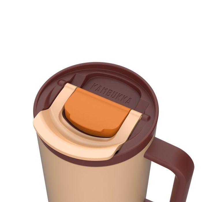 Термокружка Kambukka Rio Almond Dream 950 мл Бежева з коричневим (11-08001) изображение 7