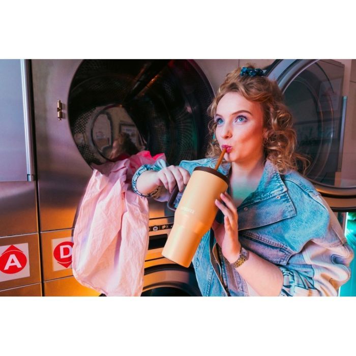 Термокружка Kambukka Rio Almond Dream 950 мл Бежева з коричневим (11-08001) изображение 9
