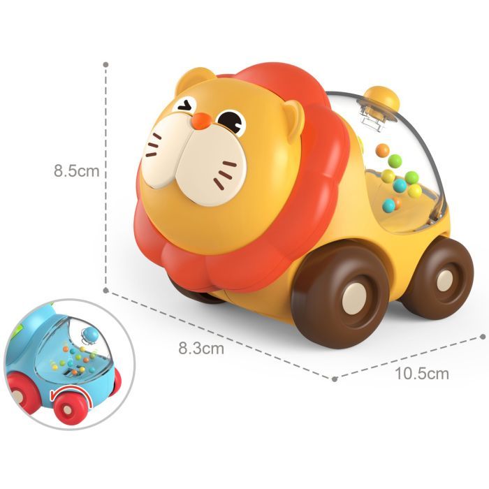 Развивающая игрушка Iggy Ziggy Машинка-лев (3858894675777) изображение 2