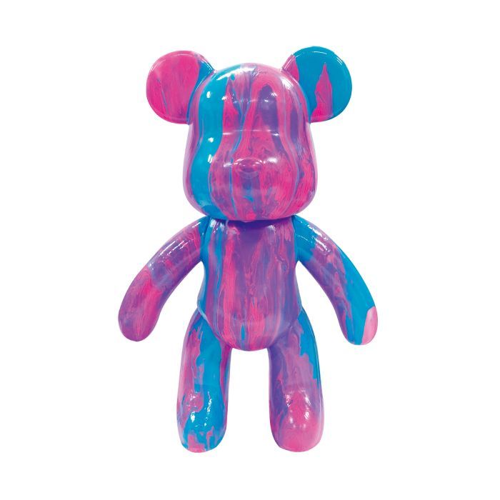Набор для творчества ToyMonster Pour Palz Флюид Арт - Мишка "Ягодный взрыв" (GS-G08682) изображение 4
