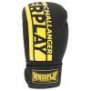 Боксерські рукавички PowerPlay 3086 Matt Challenger Чорно-Жовті 16 унцій (PP_3086_16oz_Bl/Yellow) зображення 2