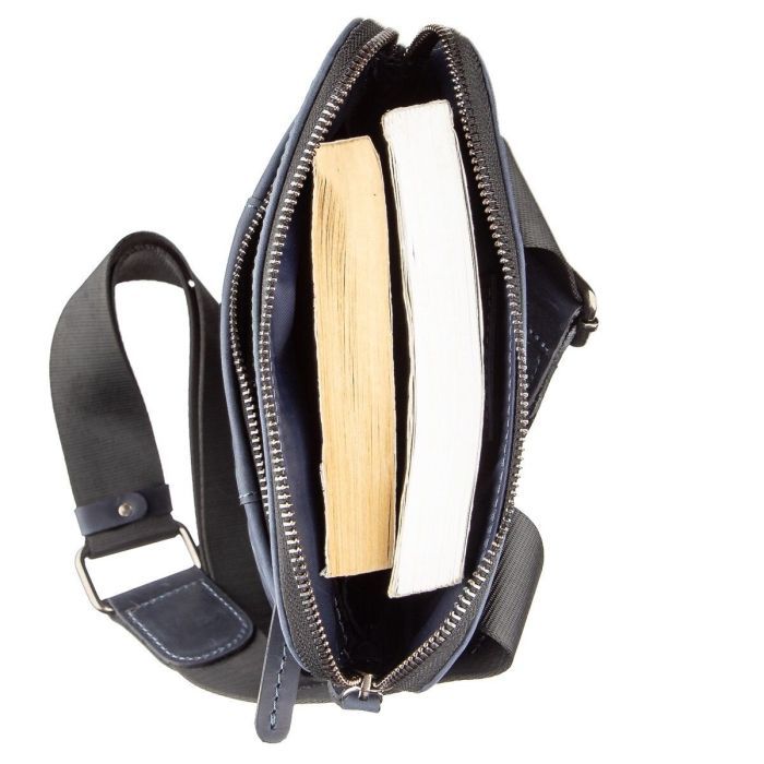 Сумка Shvigel Из винтажной кожи Коричневая (11180) изображение 6