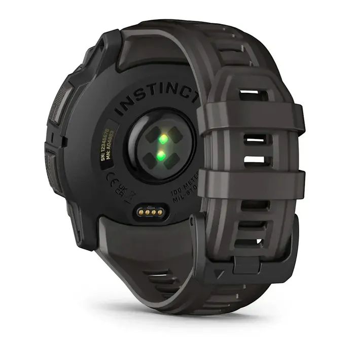 Смарт-часы Garmin Instinct 3, 50mm, AMOLED, Black Bezel with Charcoal Band, GPS смарт-годинник (010-03020-00) изображение 5