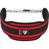 Обважнювач RDX Пояс з ланцюгом T7 Pro Dipping Belt 2 Layer Red (WDB-T7R)