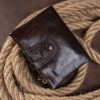 Кошелек Vintage Кожаный Коричневый (14602) изображение 8