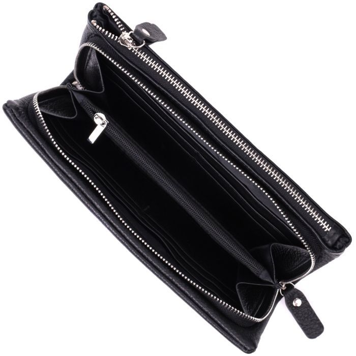 Кошелек ST Leather Из натуральной кожи Черный (22527) изображение 5