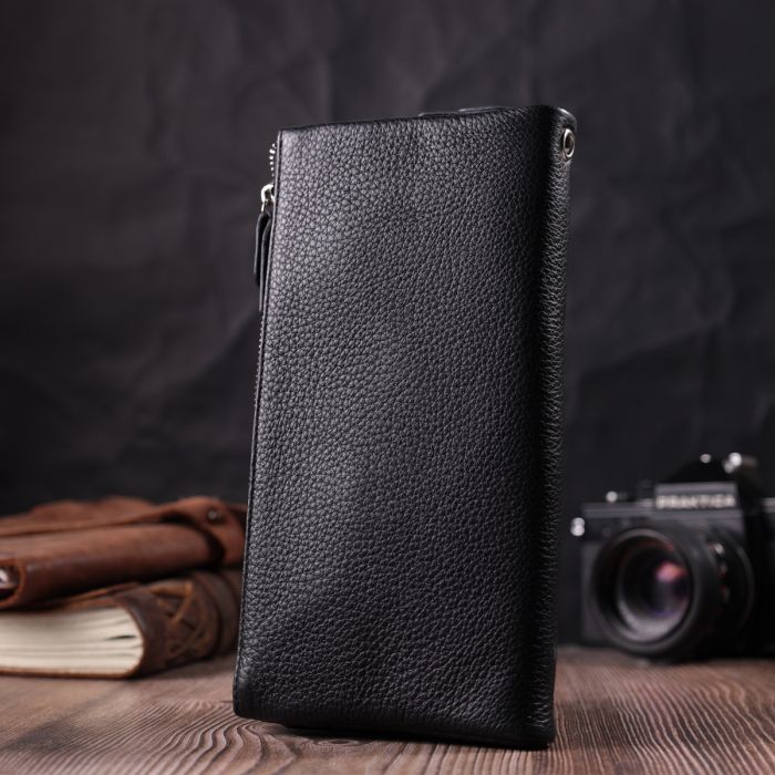 Кошелек ST Leather Из натуральной кожи Черный (22527) изображение 9