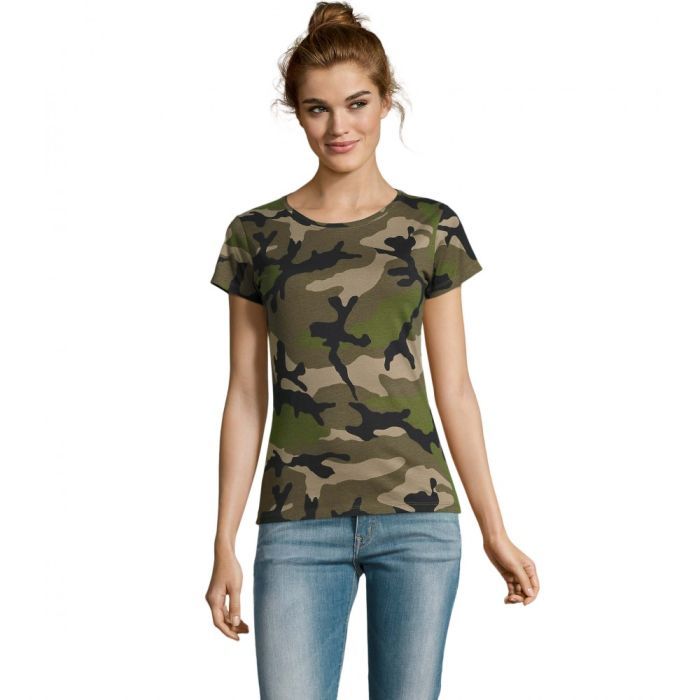 Футболка Sol's Camo women камо XXL (01187986XXL)