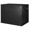 Шкаф настенный Hypernet 9U 19" 600x600 ProLine (PL-WMNC66-9U-BLACK) изображение 3
