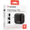Зарядное устройство Verbatim MiniGaN 70 W 3 ports (2xUSB-C/1xUSB-A) (32229) изображение 4
