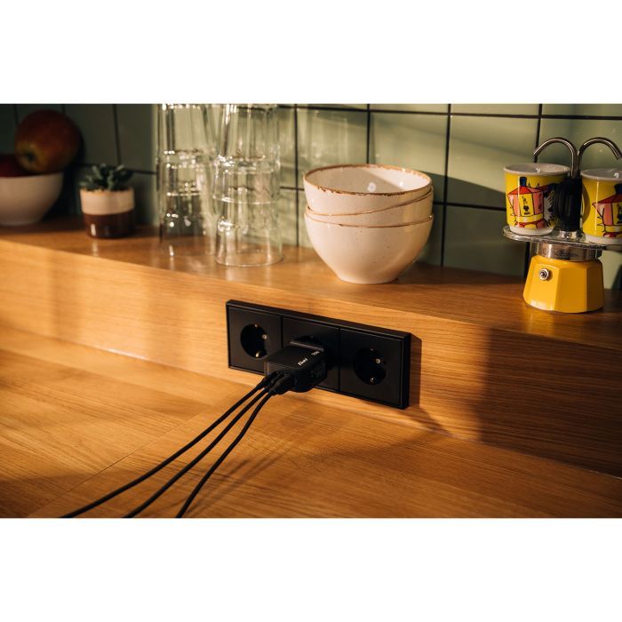 Зарядное устройство Verbatim MiniGaN 70 W 3 ports (2xUSB-C/1xUSB-A) (32229) изображение 6
