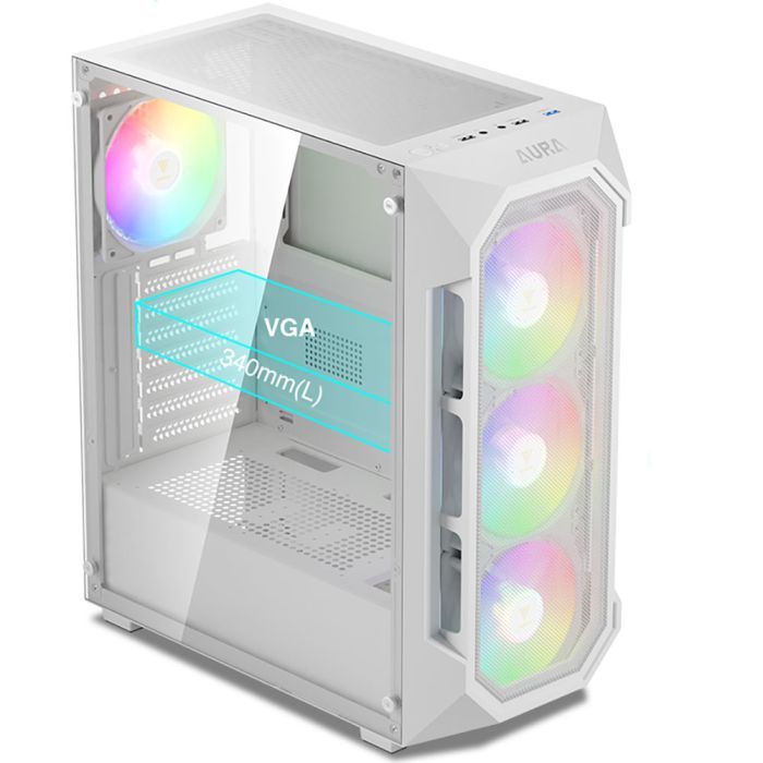 Корпус Gamdias AURA GC1 ELITE WH ARGB (4711514500608) изображение 10