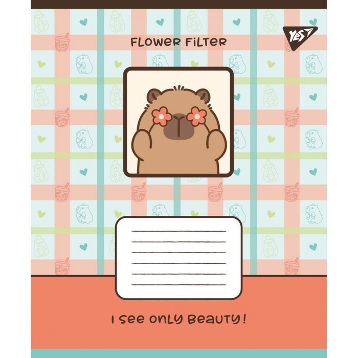 Тетрадь Yes Capy vibes А5 12 листов линия (767951) изображение 5