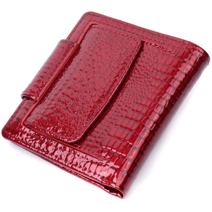 Гаманець ST Leather З натуральної шкіри Червоний (22685) зображення 2