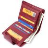 Гаманець ST Leather З натуральної шкіри Червоний (22685) зображення 9