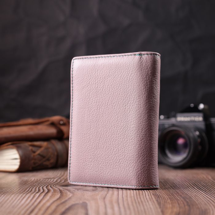 Кошелек ST Leather Из натуральной кожи Бежевый (22502) изображение 10