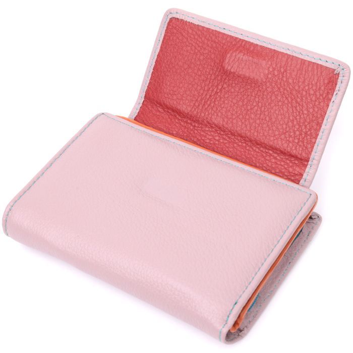 Кошелек ST Leather Из натуральной кожи Бежевый (22502) изображение 5
