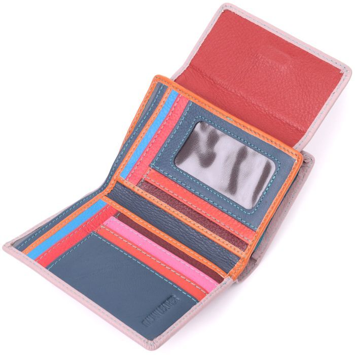 Кошелек ST Leather Из натуральной кожи Бежевый (22502) изображение 6