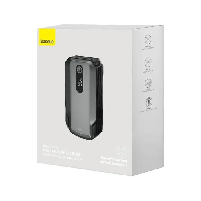 Пуско зарядний пристрій Baseus 20000mAh Super Energy Max Car Jump Starter (CGNL020001) зображення 6