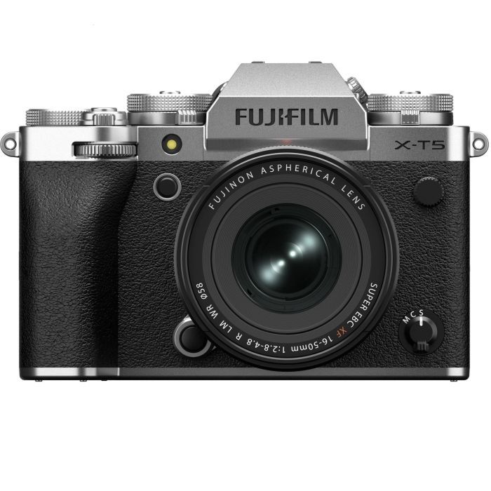 Цифровий фотоапарат Fujifilm X-T5 + XF16-50 mmF2.8-4.8 R LM WR Kit Silver (16842565)