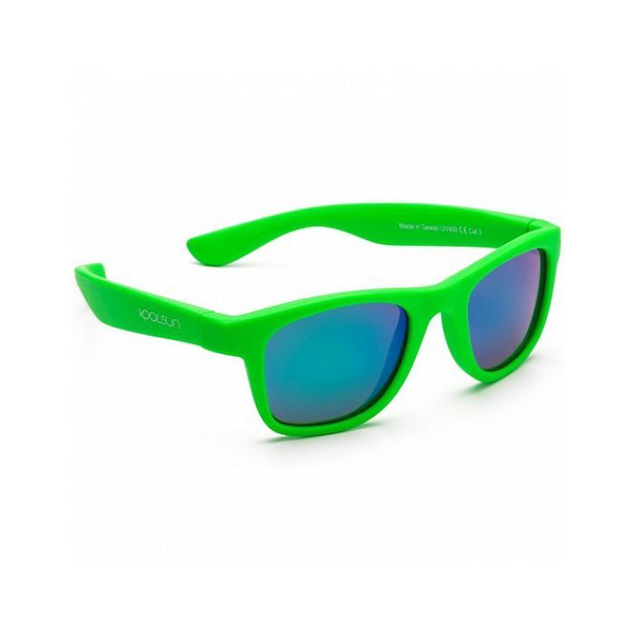 Детские солнцезащитные очки Koolsun Wave, 3-10 років хакі (KS-WAOB003) изображение 3