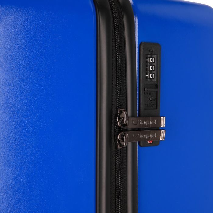 Чемодан Bagland Wave велика 104 л синя (1143321838) изображение 10