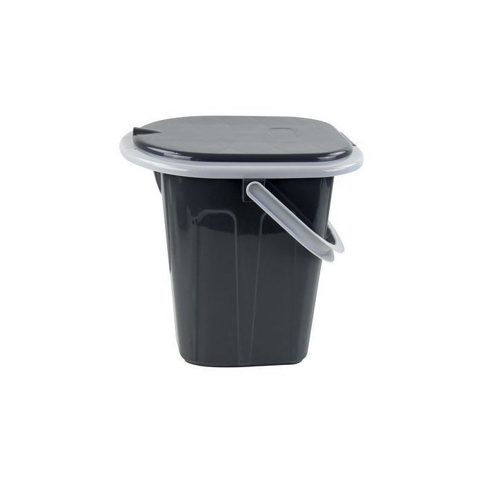 Ведро-туалет Bo-Camp Portable Toilet Square 20 Liters Grey (5502820) (DAS303293) изображение 3