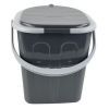 Ведро-туалет Bo-Camp Portable Toilet Square 20 Liters Grey (5502820) (DAS303293) изображение 5