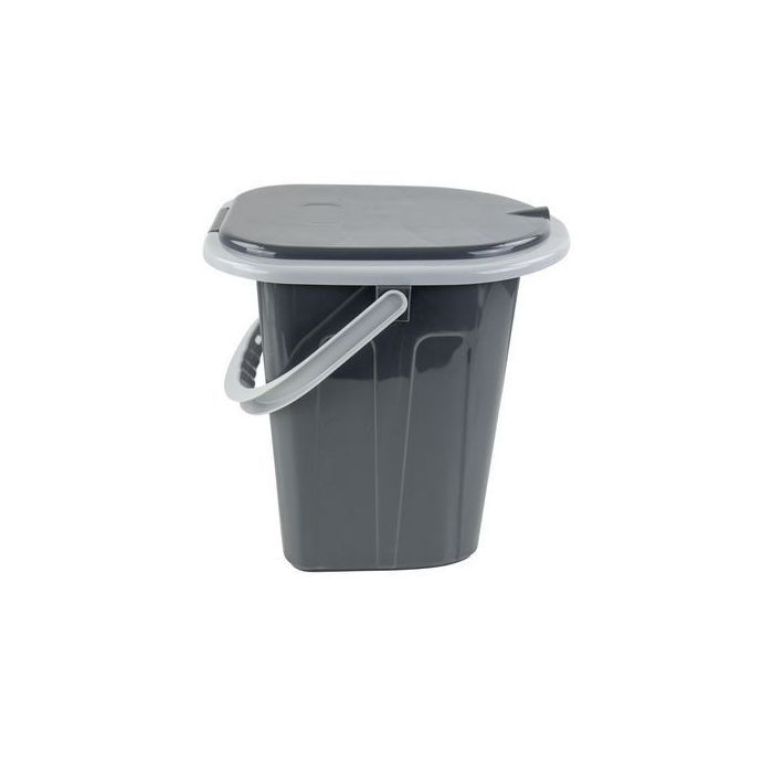 Ведро-туалет Bo-Camp Portable Toilet Square 20 Liters Grey (5502820) (DAS303293) изображение 7