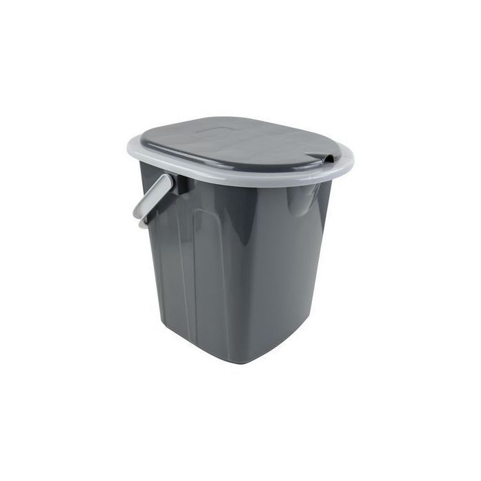 Ведро-туалет Bo-Camp Portable Toilet Square 20 Liters Grey (5502820) (DAS303293) изображение 8