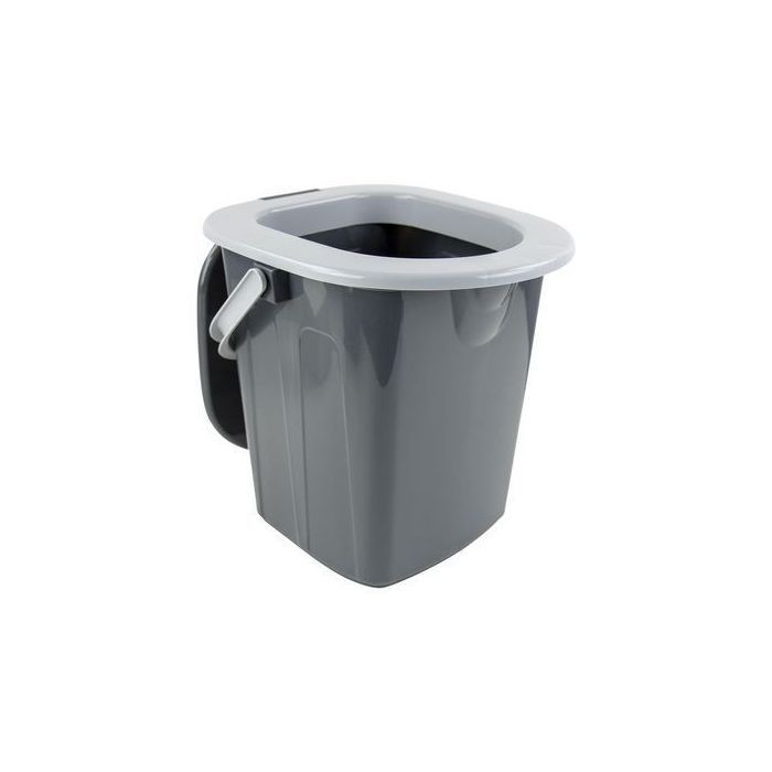 Ведро-туалет Bo-Camp Portable Toilet Square 20 Liters Grey (5502820) (DAS303293) изображение 9