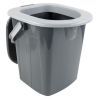 Ведро-туалет Bo-Camp Portable Toilet Square 20 Liters Grey (5502820) (DAS303293) изображение 9