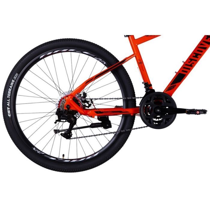 Велосипед Discovery 27.5" TREK DD рама-16" ST 2025 чорно-червоний (OPS-SP-27.5-044) изображение 2