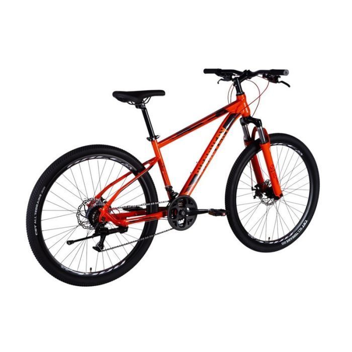 Велосипед Discovery 27.5" TREK DD рама-16" ST 2025 чорно-червоний (OPS-SP-27.5-044) изображение 4