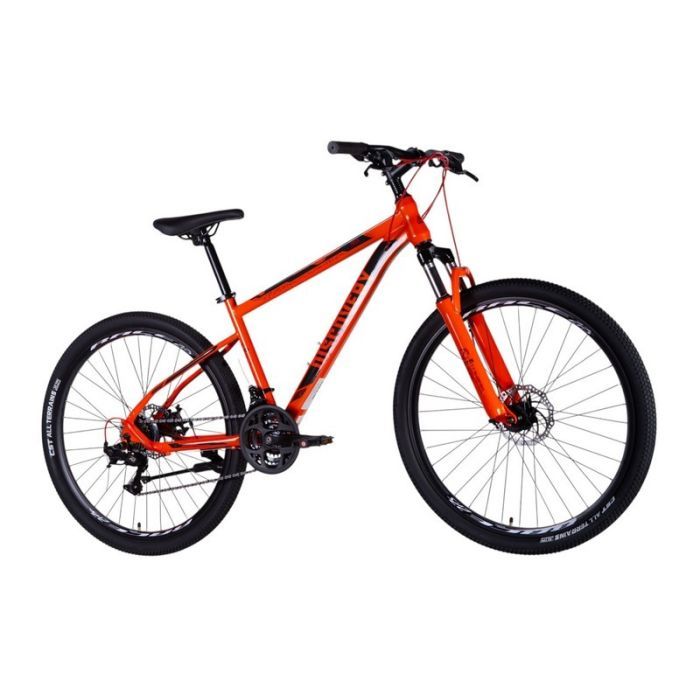Велосипед Discovery 27.5" TREK DD рама-16" ST 2025 чорно-червоний (OPS-SP-27.5-044) изображение 5