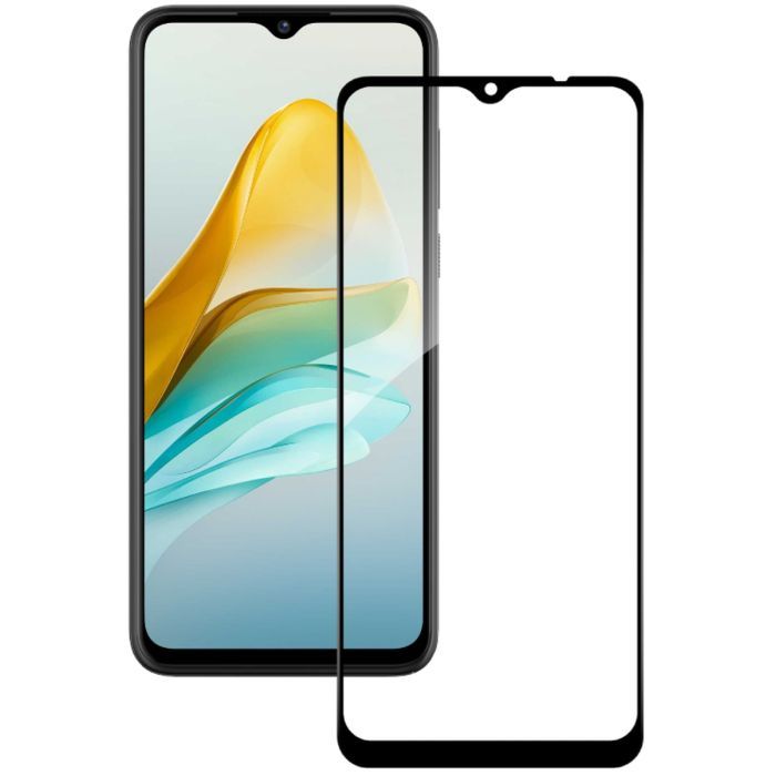 Скло захисне ACCLAB Full Glue ZTE Blade A53 Black (1283126583278) зображення 2