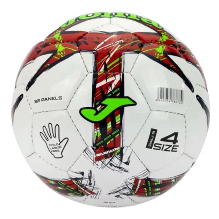 М'яч футбольний Joma Dal III (401412.216) Уні 4 Біло-салатовий (8445954786761) зображення 2