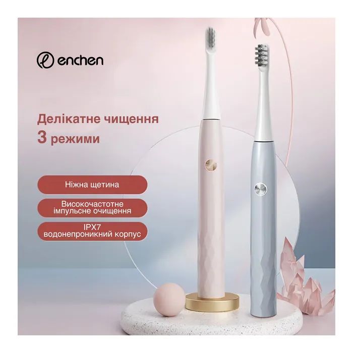 Електрична зубна щітка Xiaomi T501 - pink зображення 2