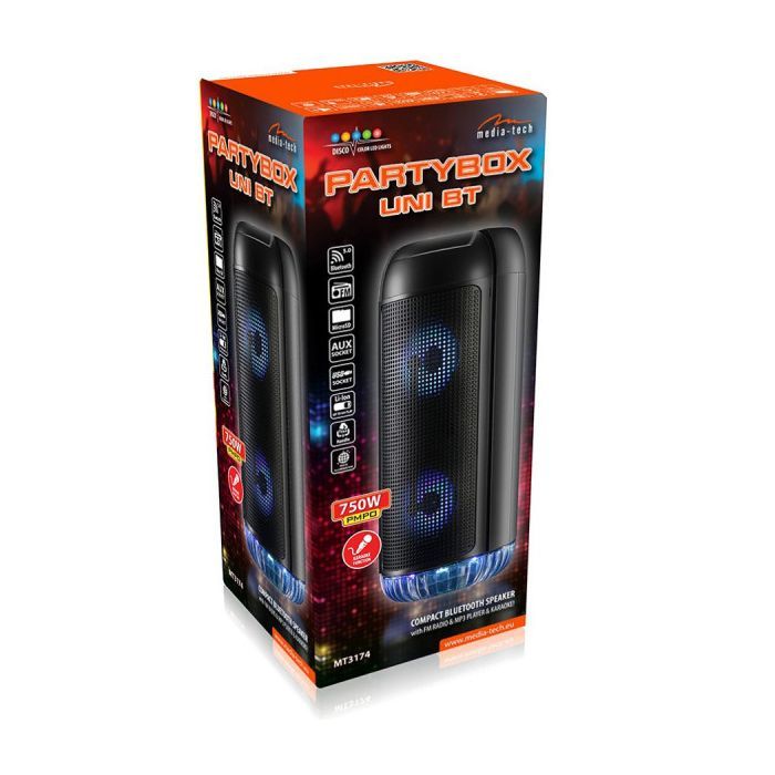 Акустична система Media-Tech 30W PartyBox Uni B (MT3174) зображення 6